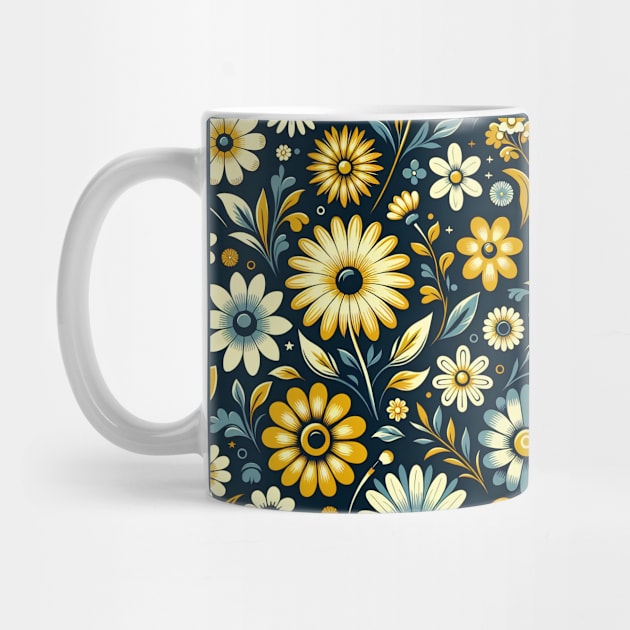 Yellow Flowers by Jenni Arts